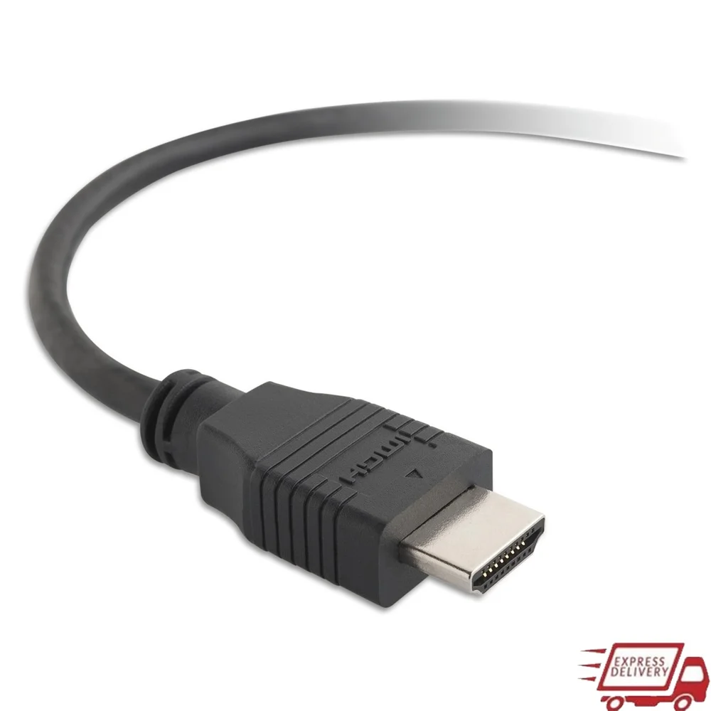 

Кабель HDMI-HDMI, 25 футов, аудио-видео высокой четкости, посеребренные проводники, четырехэкранирования, четкость цифрового сигнала, точность