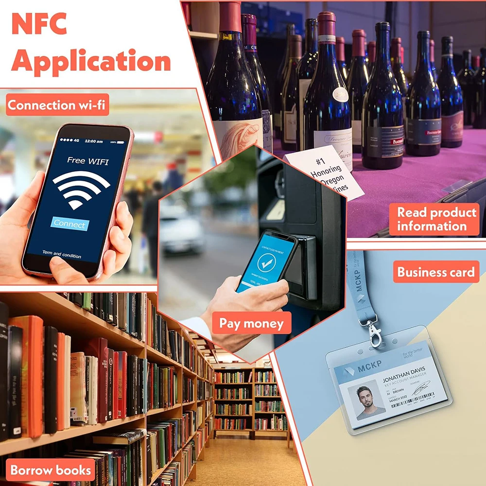 Mifare Classic 1k NFC-метка-наклейки 13,56 МГц RFID-наклейка iso 14443a RFID-наклейка Mifare 1k S50 RFID mifare Classic 1k наклейка