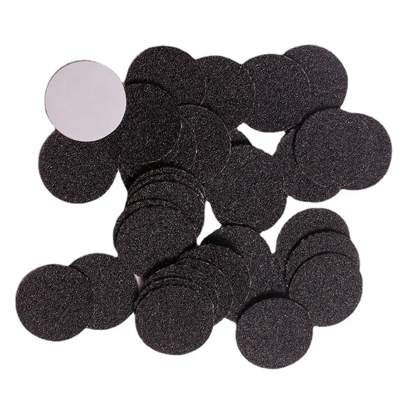 25mm Professional Replaceable Sanding Paper Pedicure Disc Foot Dead Skin Cuticle Callus Removal Foot Rasp Files Sandpaper Tool