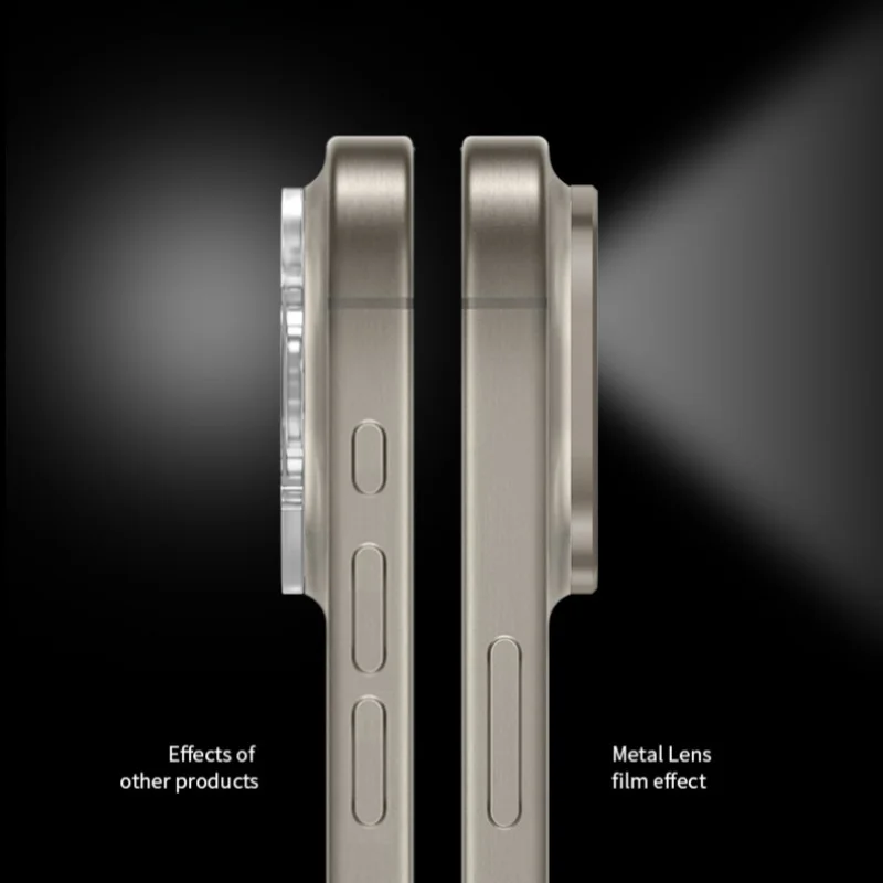 Metal Rear Camera Lens Protector for iPhone 15 Pro Max 15Plus 15Pro Aluminum Lens Cover Screen Protector Lens Ring Case image 6