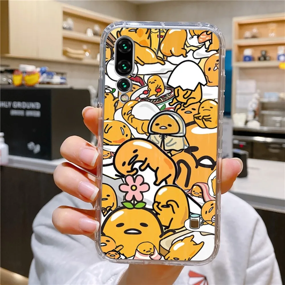 Cartoon G-Gudetama Phone Case For Xiaomi 11 Redmi Note 11 5G 8T 9A 9 10T Note8Pro Note9 12SUltra Transparent Case