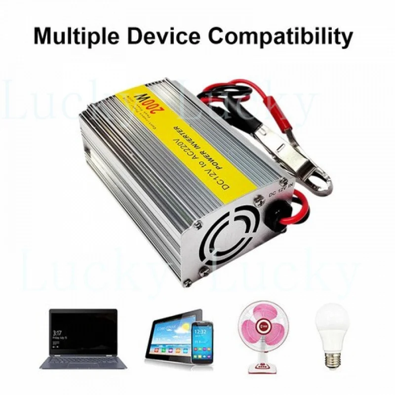 

Инвертор автомобильного питания f для DC12V в AC220V O8I4