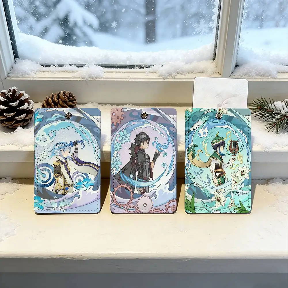 

Genshin Impact Skirk мальчик автобус домик карта доступа защитный чехол школьный прямоугольный брелок из искусственной кожи ID бестселлеры