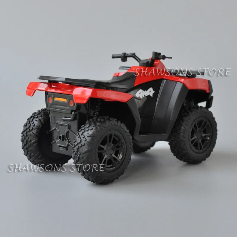 1:24 Diecast Model ATV Toys All Terrain Vehicle Quad Bike Pull Back Miniature Replica