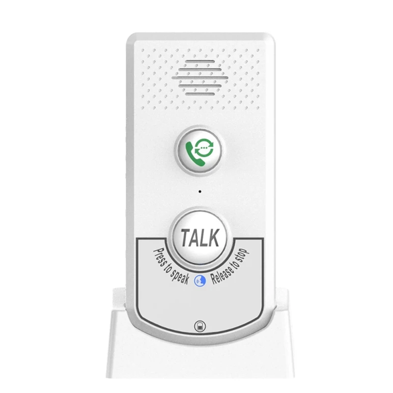 2.4G Wireless Long Distance Door Phone Intercom Doorbell 2 Way Audio Voice Sender&Reciever For  Hotel Call Durable (A)
