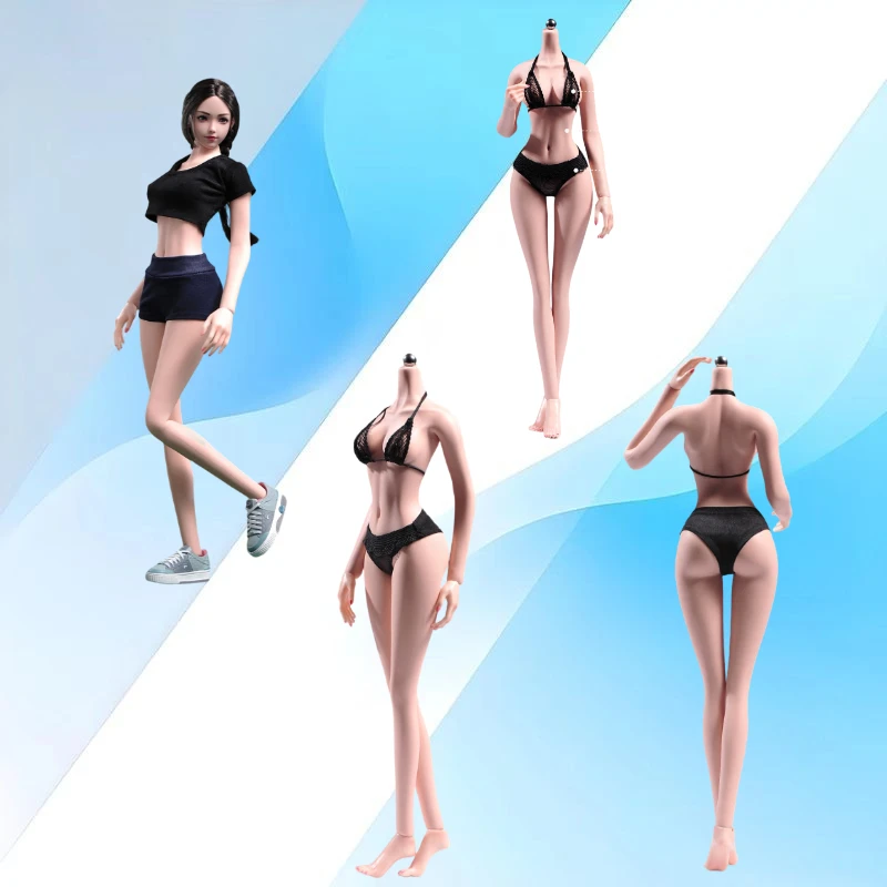 

Art Doll 12-Inch 1/6 Scale Female Soldier Action Figure, Seamless Silicone Body, Muscular Legs, Collectible