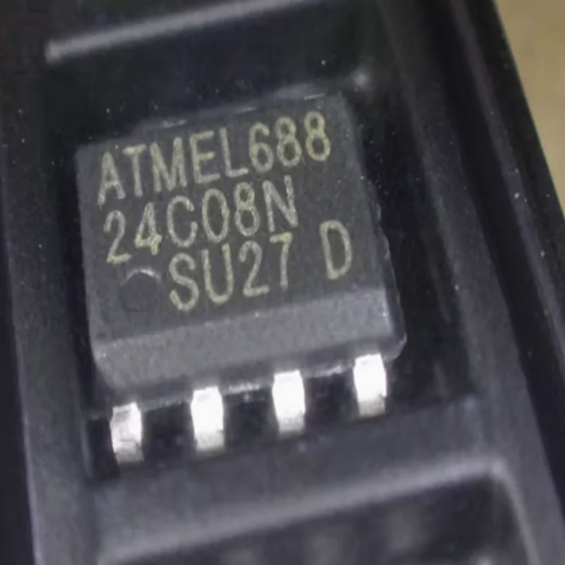 10pcs--50pcs AT24C08N-10SU-2.7 24C08N  SOP8  serial electrically erasab0le and programmable read only memory (EEPROM)