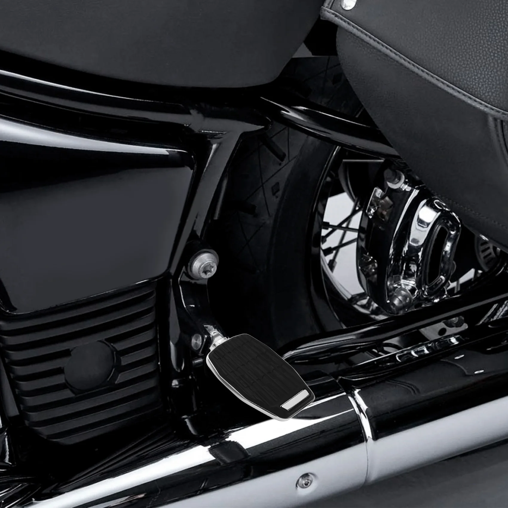 BMW R18 Rear Passenger Footpegs (2020-2025) - alternate angle