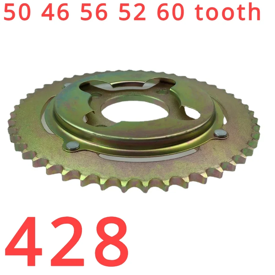 

For Jialing Motorcycle cabbage / Zongshen GY Nordic / 428 after 50 46 56 52 60 tooth sprocket tooth plate off-road vehicles