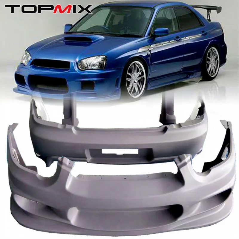 

For Subaru Impreza WRX STI GD 2003-2005 IN-Style Tuning Upgrade Body Kit Front Bumper Side Skirts Rear Bumper