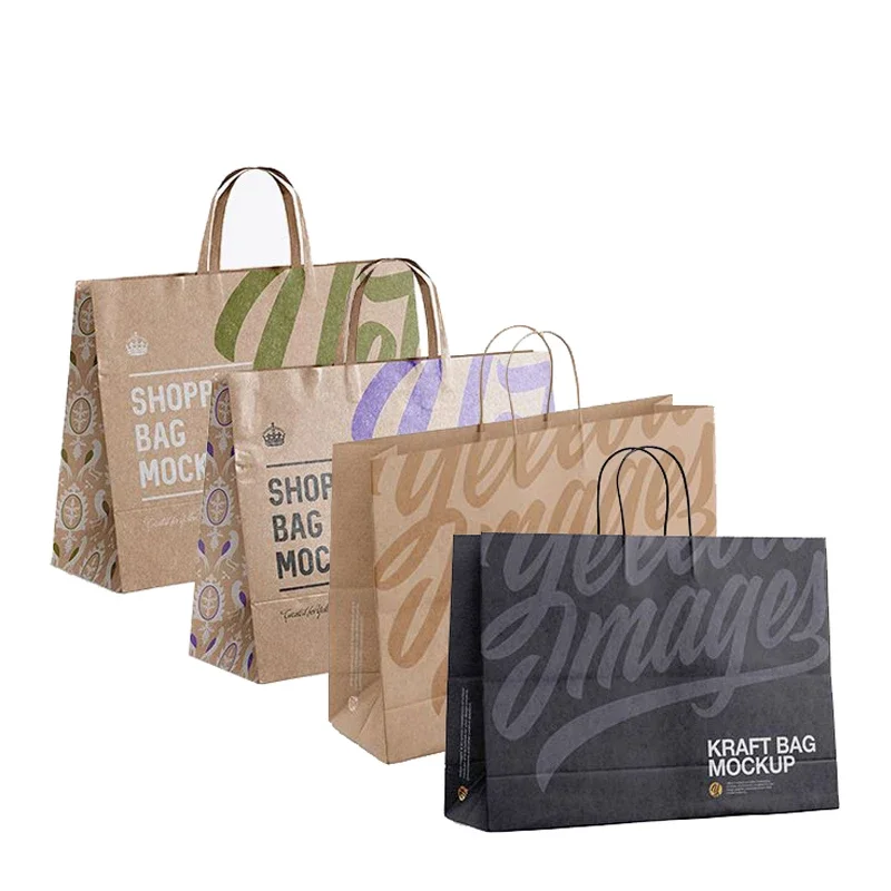 Hot Sale Paper Bag Beer Paper Bags With Your Own Logo Custom Logo Printed Paper Bags