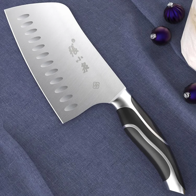 Professional Chef Knife Stainless Steel Meat Cleaver chinese Santoku Knife Boning Cleaver Household Vegetable Slicing Knife