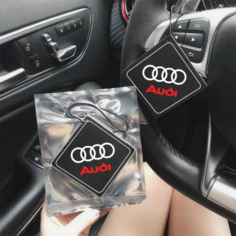 Car Interior Pendant Aromatherapy Room Deodorant Sachet Car Styling For Audi sline A4 B7 B8 B9 A3 8P 8V 8L A5 A6 C6 C5 C7 A1 A7