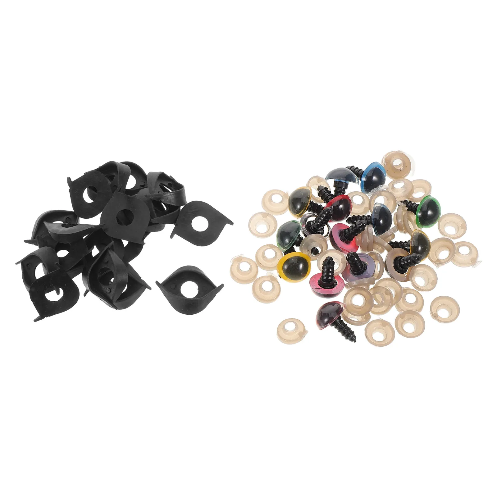 50Sets High Quality Plastic Safety Eyes 14Mm Realistic for Crochet Animals Handmade Craft Accessories Eyeballs for Crafts