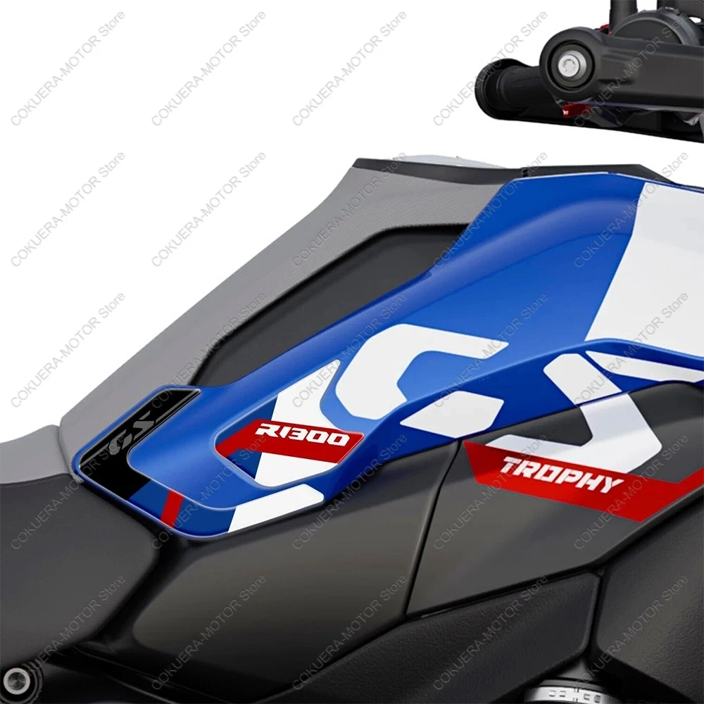 Side Protection Device Stickers For BMW R1300GS R 1300 GS Trophy 2024 Motorcycle Accessories 3D Epoxy Resin Protection Sticker