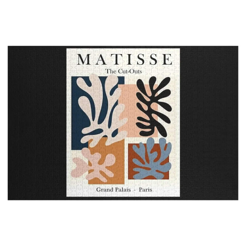 H Matisse - Cut Outs Jigsaw Puzzle Wood Adults Personalized Child Gift Puzzle