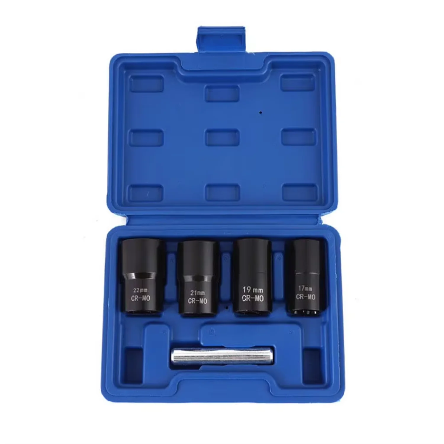 

1/2Inch Drive Bolt Nut Removal Extractor Socket Tool Set 17mm 19mm 21mm 22mm Twist Socket Set Lug Tool Locking Wheel