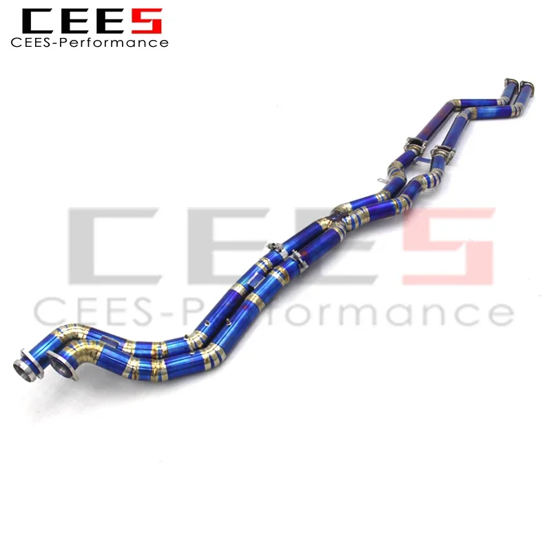 CEES Mid pipe For BMW M3 E46 2004-2006 Car Exhaust System Titanium alloy Exhaust Pipe