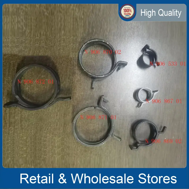 N90687201 N90687002 N90687101 N90653301 N90686701 N90686902 Elastic band clamp for Porsche VW Audi N 906 872 01 N 906 870 02