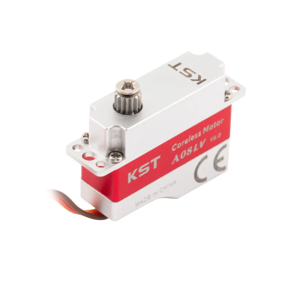 KST A08 LV V6.0 2.0Kgf.cm 0.15sek Dual-Kugellager Mikro-Kernlos Digital 1S Servo für DLG F3K Segelflugzeuge – Detail 6