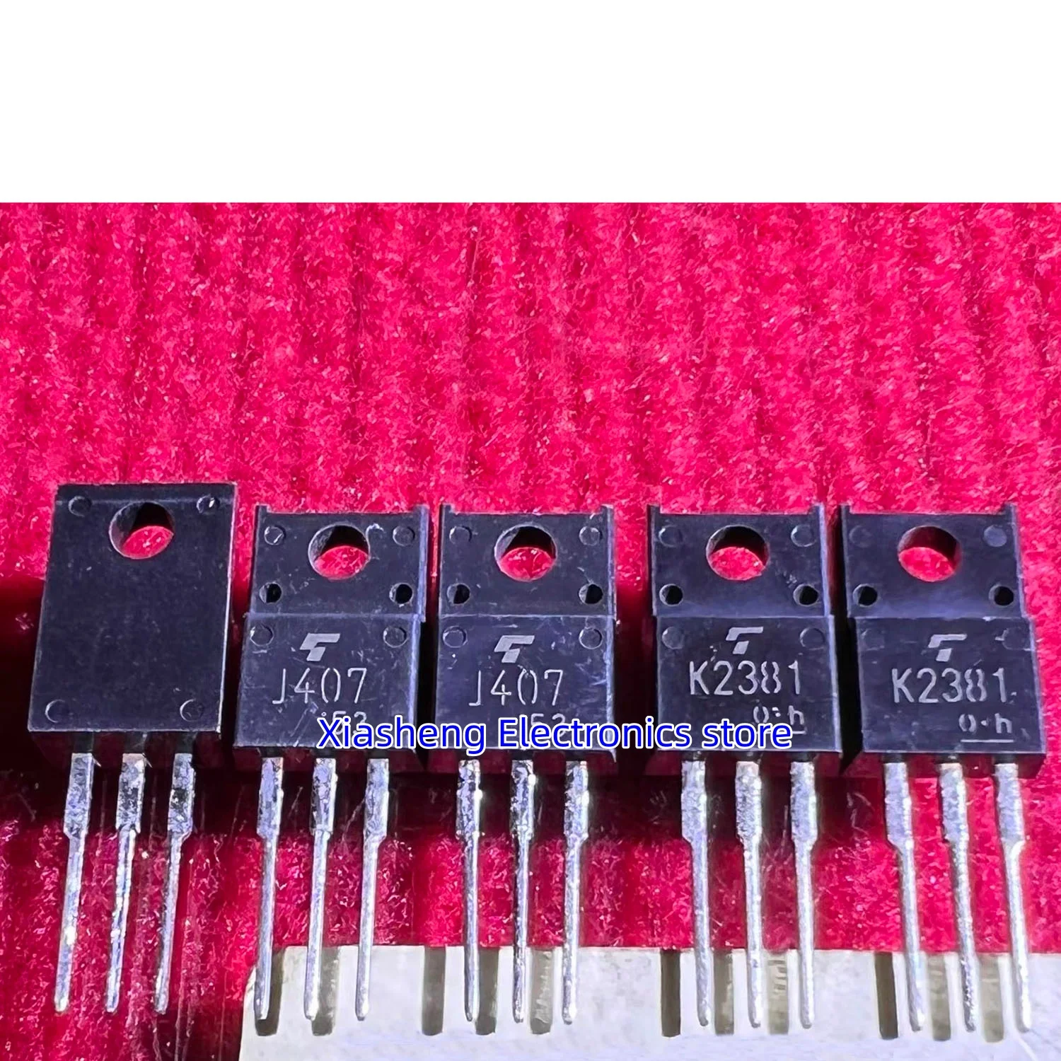New Original 2Pairs 2SK2381 K2381 2SJ407 J407 TO-220F Transistor In Stock Electronic Components Good Quality