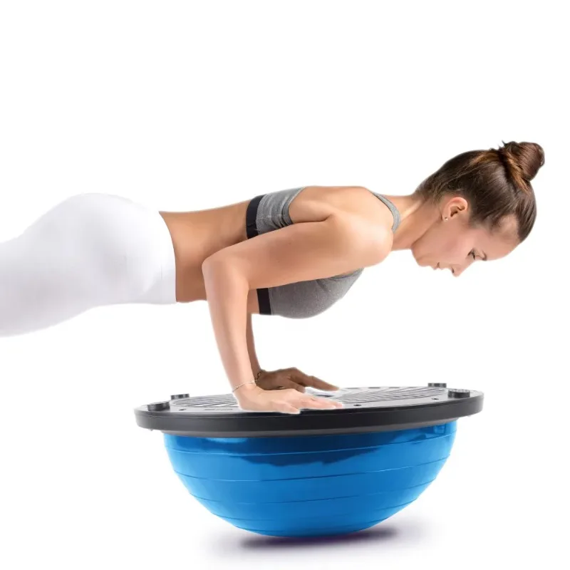 

YTYIN Premium Quality Half Ball Stability Exercise Ball Premium Yoga Balance Half Ball Fitness Tool