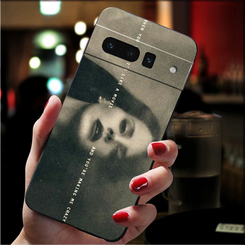 Funda de Lana Del Rey para Google Pixel 8 7 Pro 7 7A 6A 6 Pro 5A 4A 3A Pixel 4 XL Pixel 5 6 4 3 3A XL