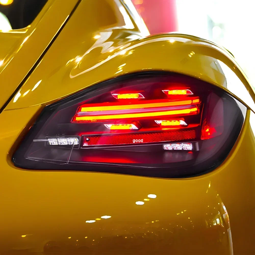 

Car Taillights Assembly For Porsche Cayman 987.2 2009-2012 Upgrade New Style LED Highlight Flashing Auto Rear Lamps Accessories