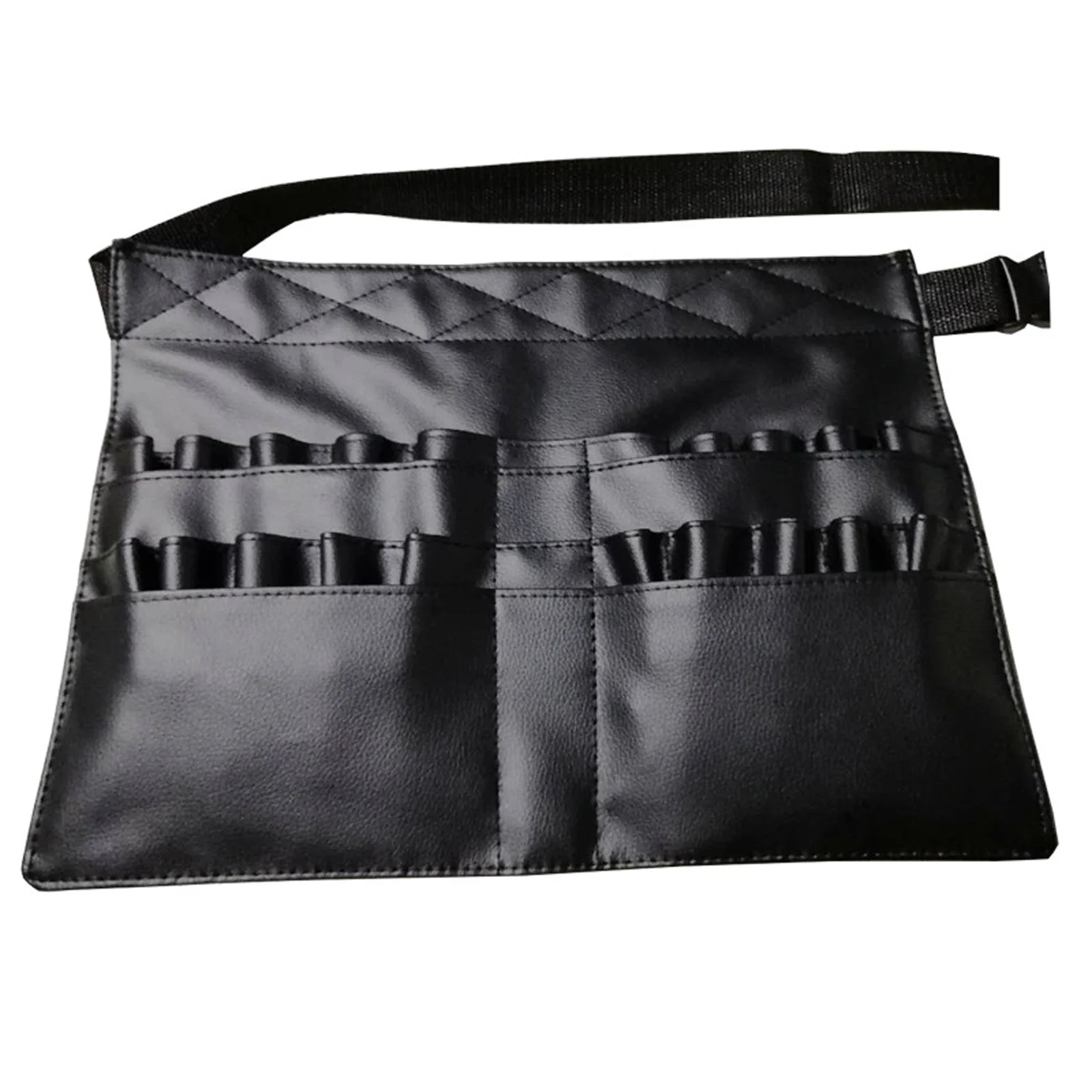 Cosmetic Bag Makeup Brush Waist Bag Holder Cosmetic Bag Multi Pockets Make-Up Tool Waist Pouch with Adjustable Belt for Men