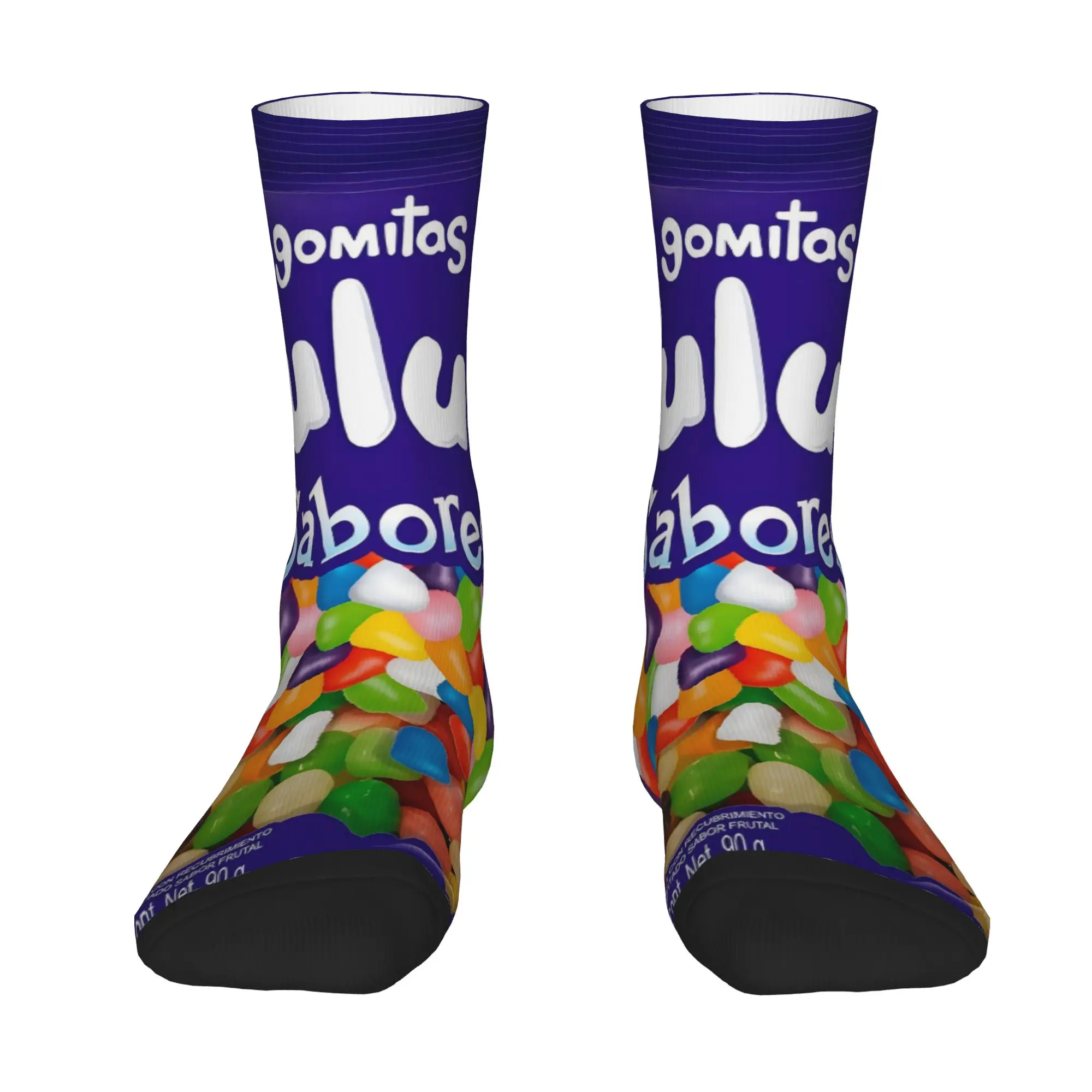 Funny Sock  Trululu 6 Harajuku Seamless Pattern Printed Men Crew Socks Casual Men's Socks