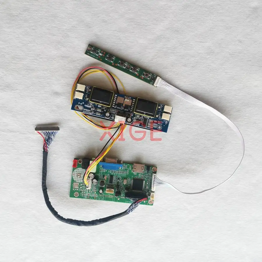 

Display Drive Controller Board Fit M170EN07 M170EG01 M170EG02 M170EU01 30 Pins LVDS VGA+HDMI 4-CCFL 1280x1024 1280*1024 Kit DIY