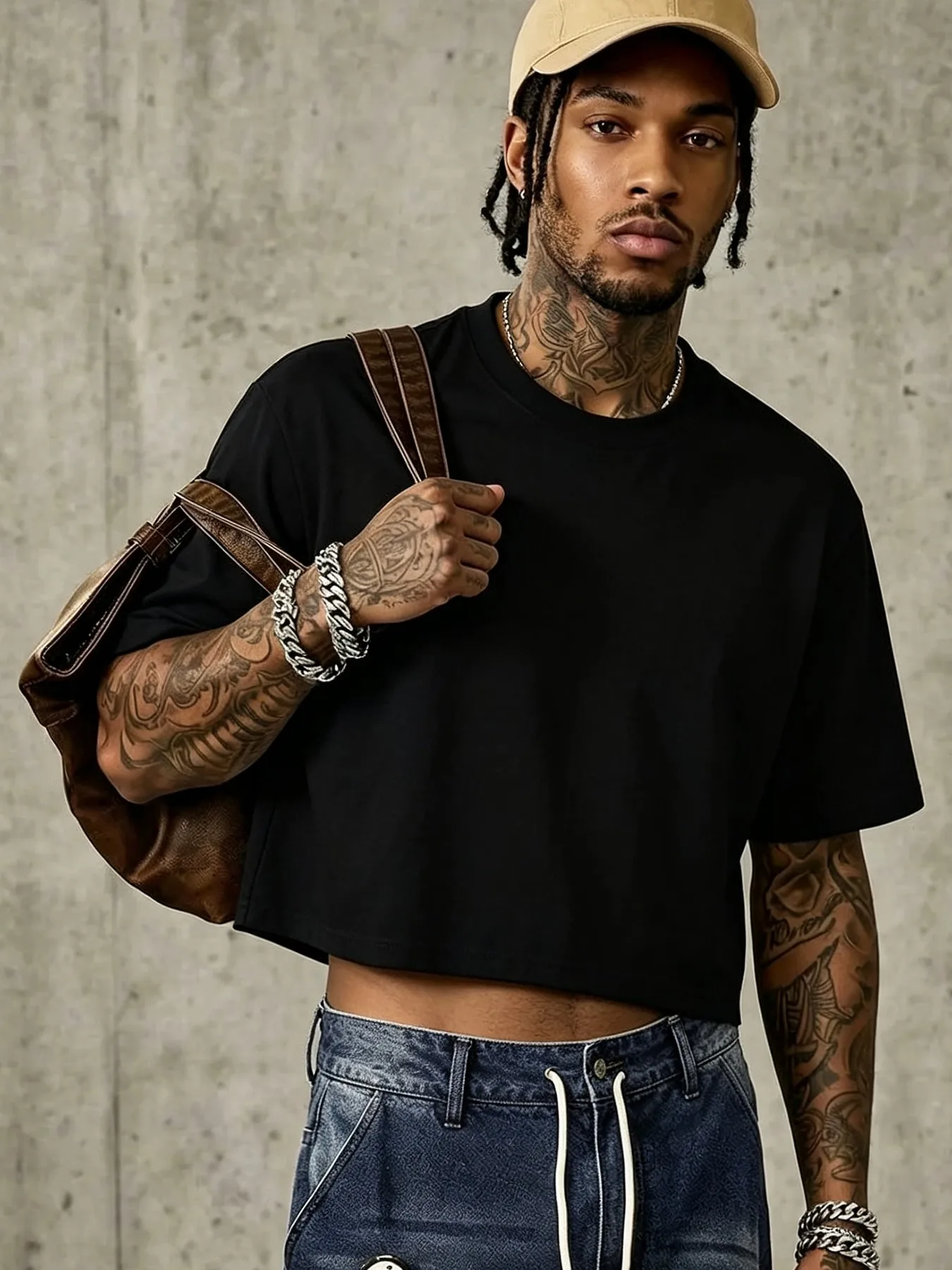 S-3XL Basic T-Shirts für Herren, einfarbig, bequeme Crop-Tops, lässige, lockere Kurzarm-Shirts, Street-Sport-Tee, Sommer-Baumwolle, Allround-Kleidung