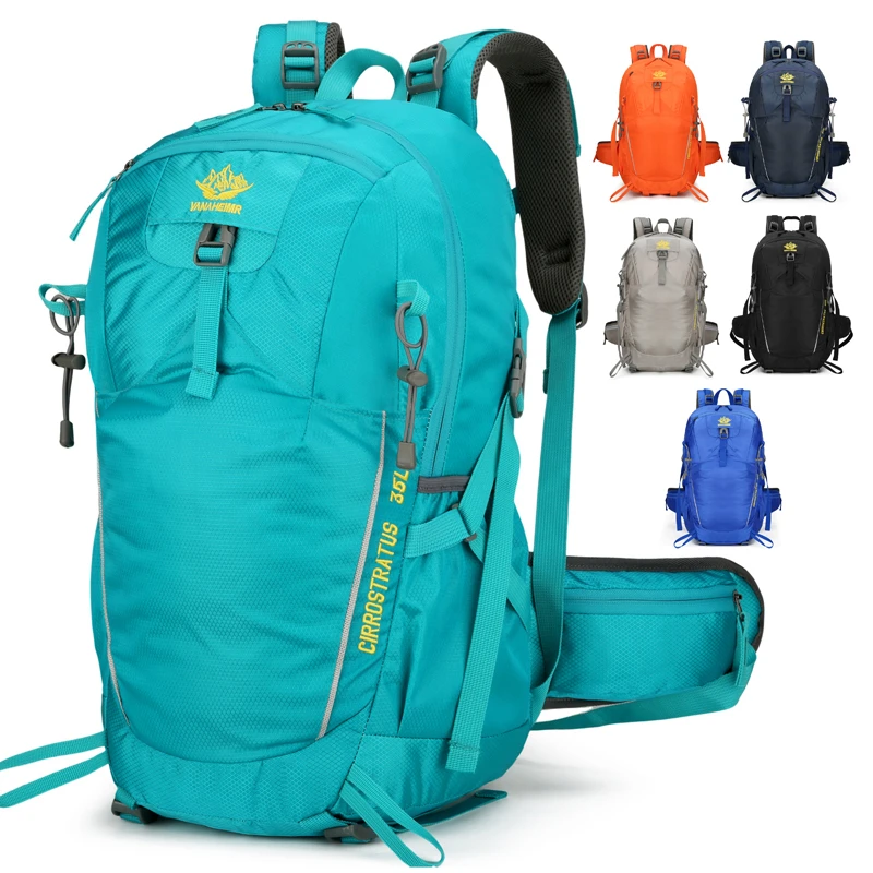 2026 New Outdoor Hiking Backpack Unisex Large Capacity Water-Resistant Outdoor Sports Backpack Lightweight Multifunctional Casua