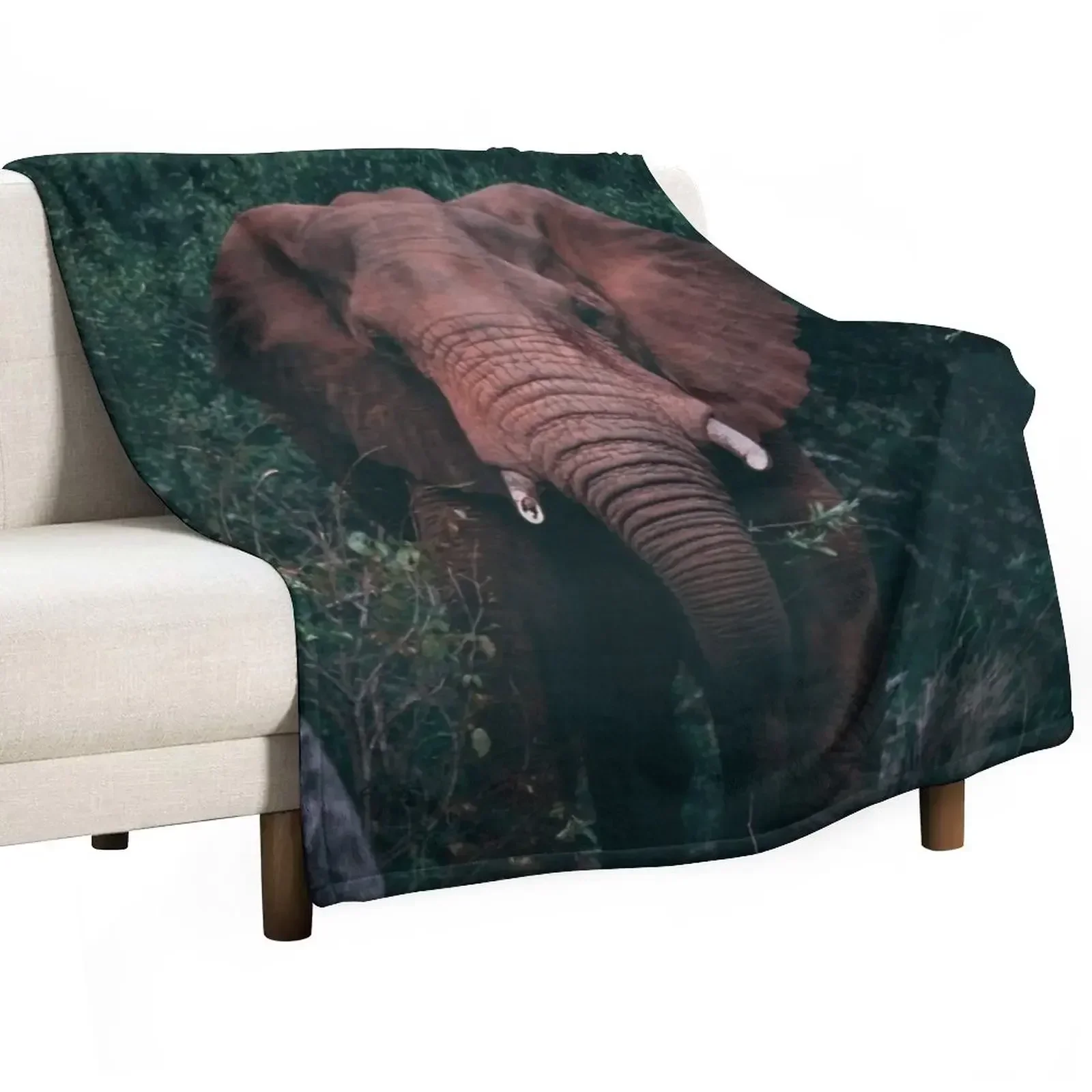 

Elephant Throw Blanket Sofa Quilt Soft Big Blankets