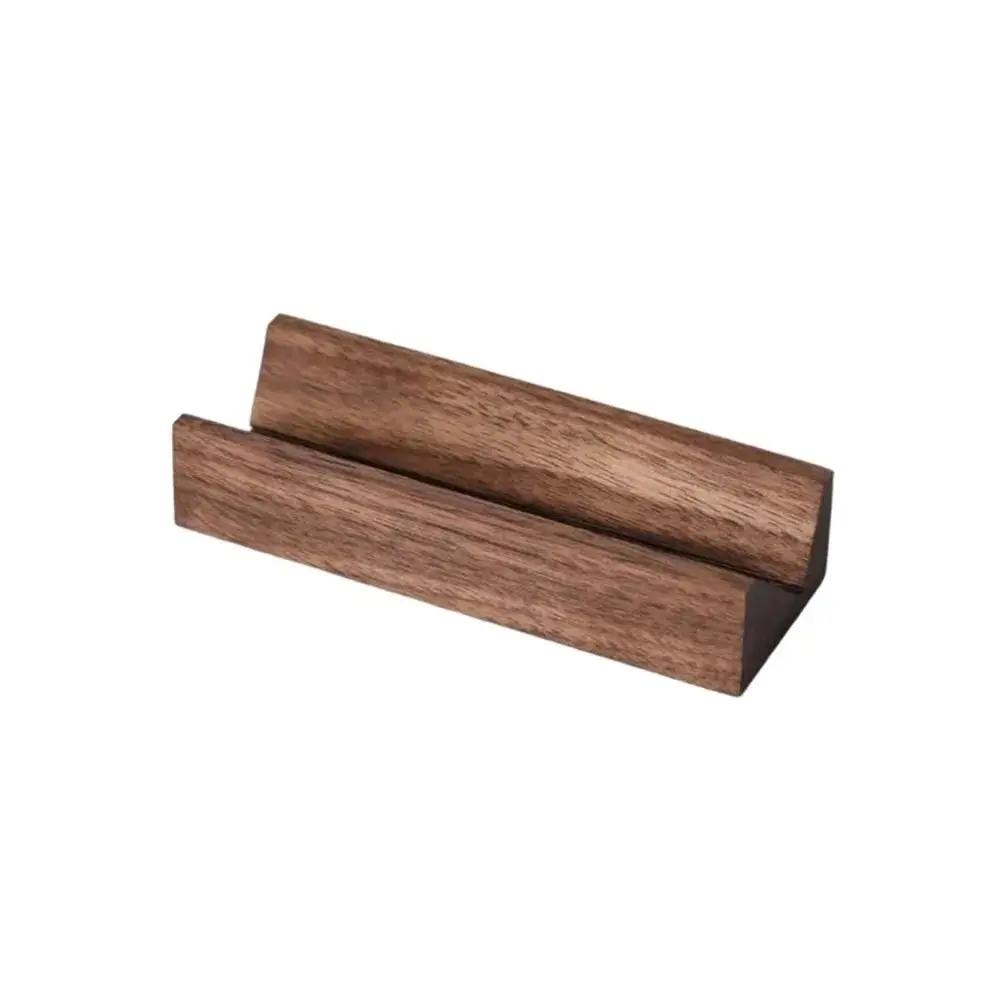 Rings Organizer Walnut Ring Display Rack V-Groove Multi Size Ring Holder Vintage Wood Base Jewelry Photography Props Home