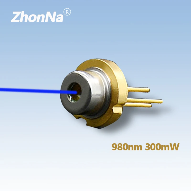 Laser Land 980nm 300mW 5.6mm TO18 Nie Pd Na Podczer wieelin IR Lazer Diody erowej LD wielo-t penglihatan malam mengisi cahaya, bertujuan