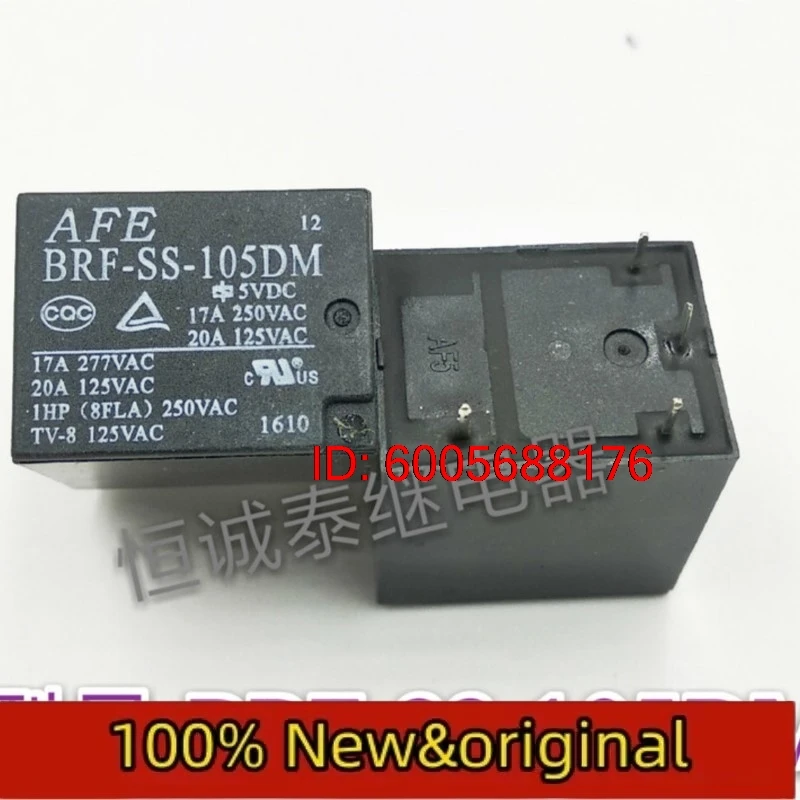 5pcs New Relays Relay brf-ss-105dm voltage 5VDC, a group of normally open 4-pin 4-pin