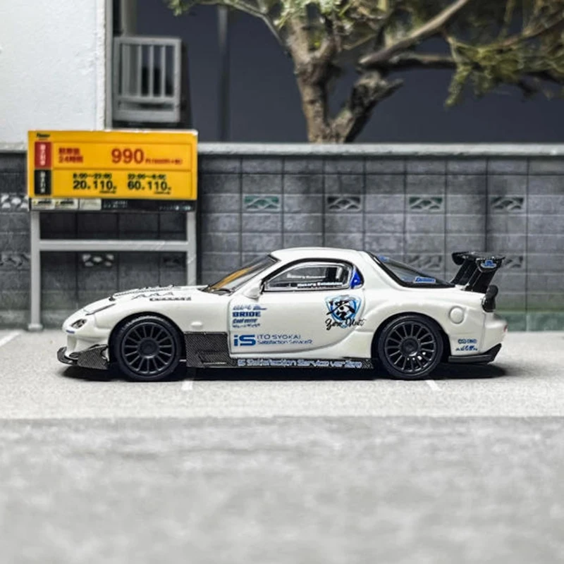 

MINIGT 1:64 RX-7 FD3S Alloy Car Model Adult Static Collection Decorated Holiday Gifts Toys