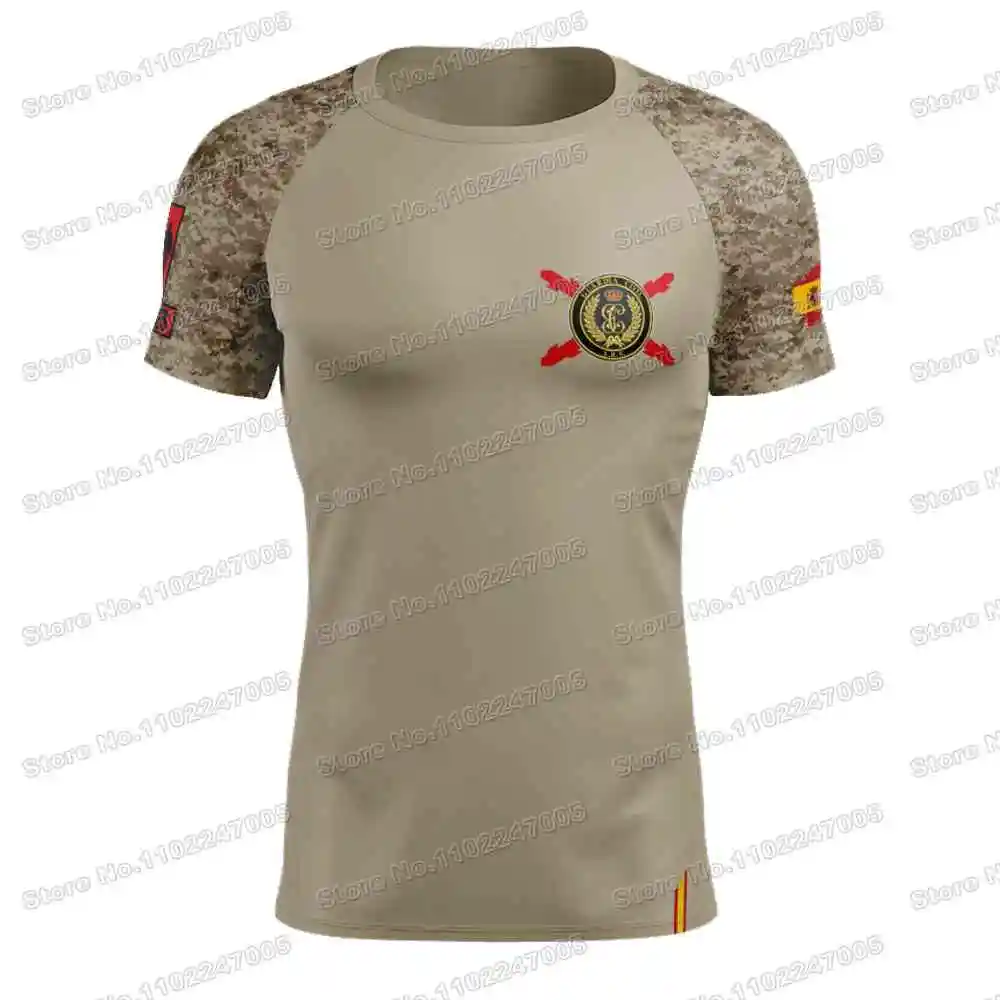 2023 Spanish GRS 1 Civil Guard T Shirt Spain Outdoor Tech Shirts MTB Clothing Training Tops Fitness Jersey Running Hiking