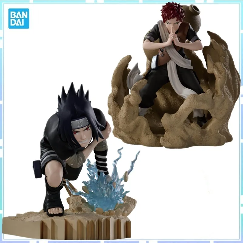

Bandai Original Banpresto Аниме Наруто Комбинированная Battle2 Учиха Саске Гаара ПВХ Фигурка Коллекционная Модель Игрушки Подарки