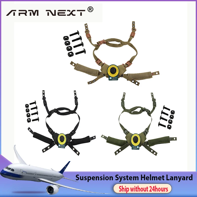 ARM NEXT Wendy Extention Liner Suspension System Helmet Lanyard FAST MICH Military Outdoor Hunting Military