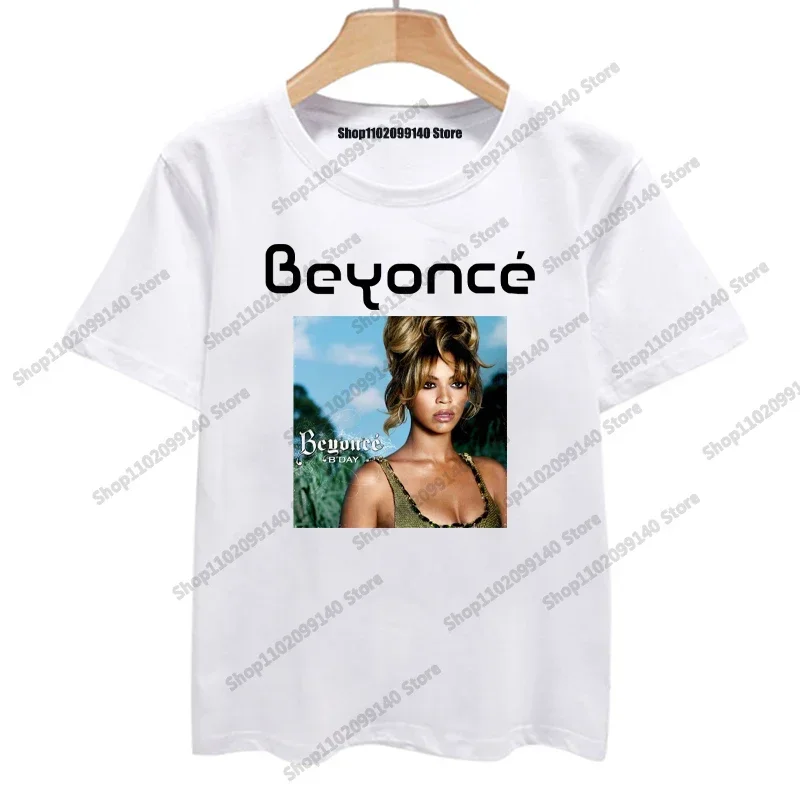 Beyonce Renaissance World Tour Beyonce Album Cover T-shirt Men's and Women's Casual Street Print T-shirt