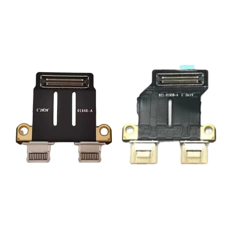 Power Port Connector USB C Board Charging Port Power Adapter Replacement for A1706/A1932 Laptop Accessories