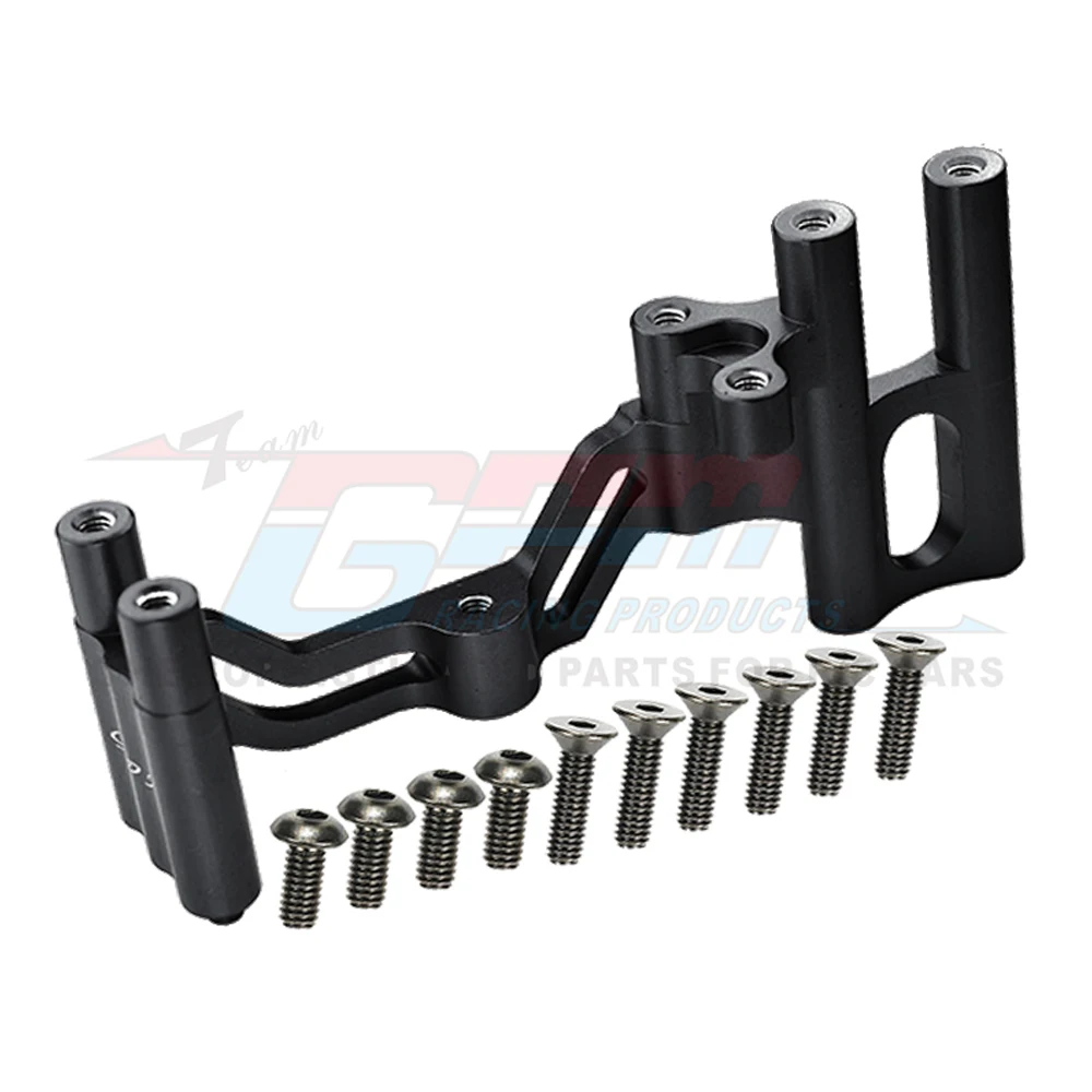 GPM Losi 1/6 Super Baja Rey 2.0, Super Rock Rey V2, pièces de mise à niveau, accessoire, métal, alliage d'aluminium, support de servo, siège de partenaires, LOS251059