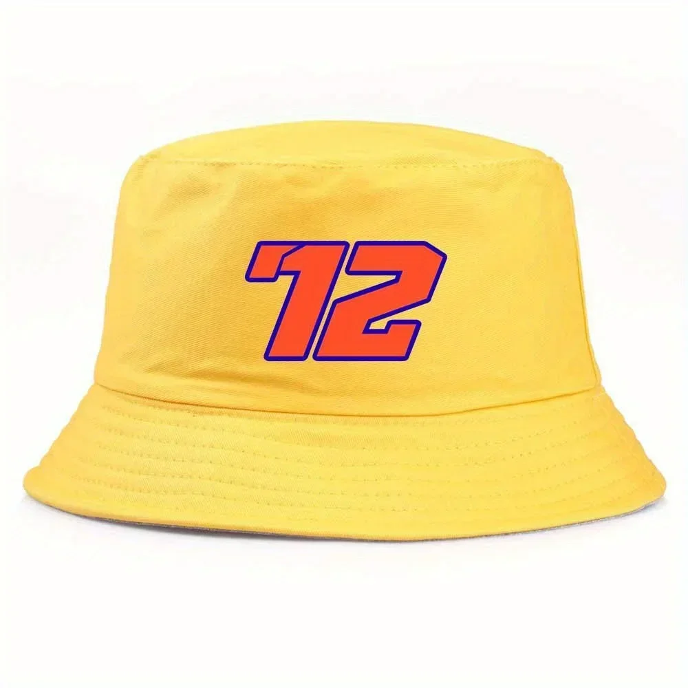 Marco Bezzecchi Number 72 Bucket Hat - Designer Trucker Cap For Men & Women