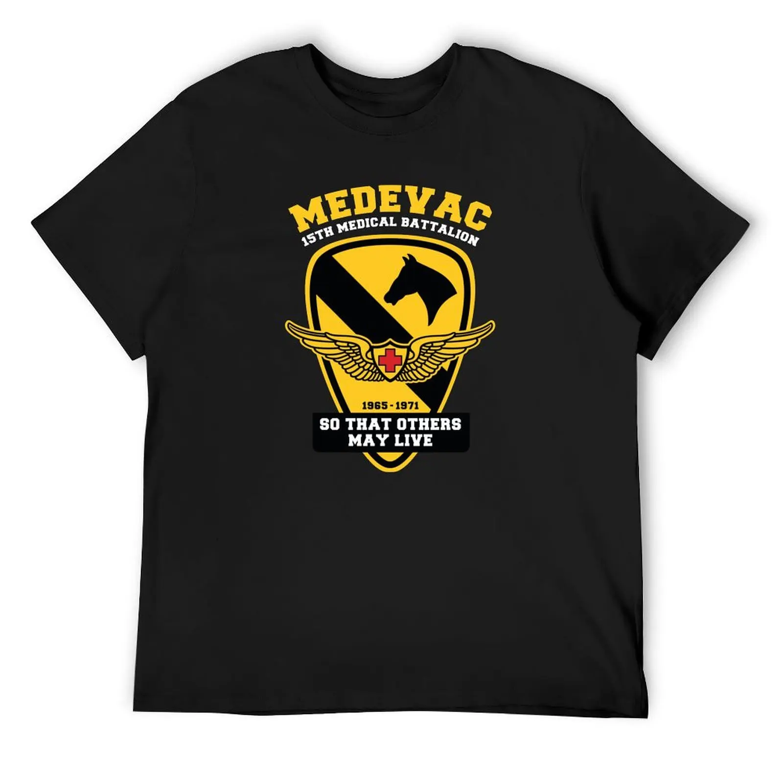 

MEDEVAC / 15th MEDICAL BATTALION / 1st Cavalry Division T-Shirt cheap stuff shirts graphic tees new edition tee shirts for men