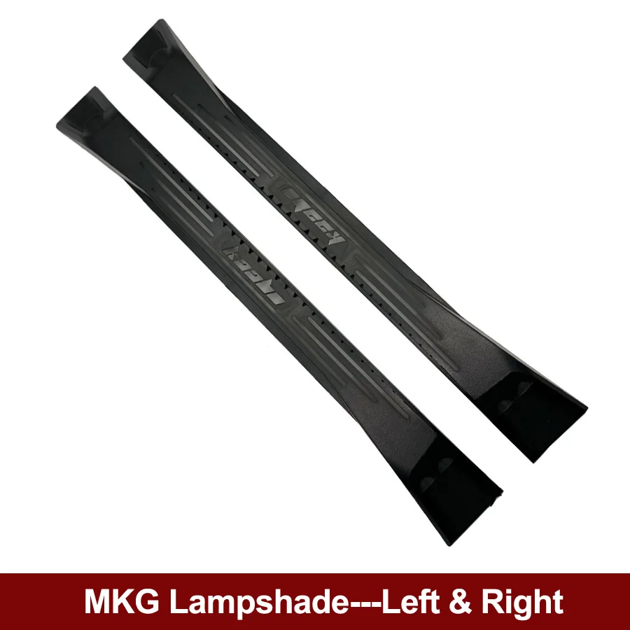MK Seitenlampenschirm, leichte Kunststoffabdeckung, Originalteile für Kaabo Mantis King GT, Zubehör, 25,4 cm – Detail 7