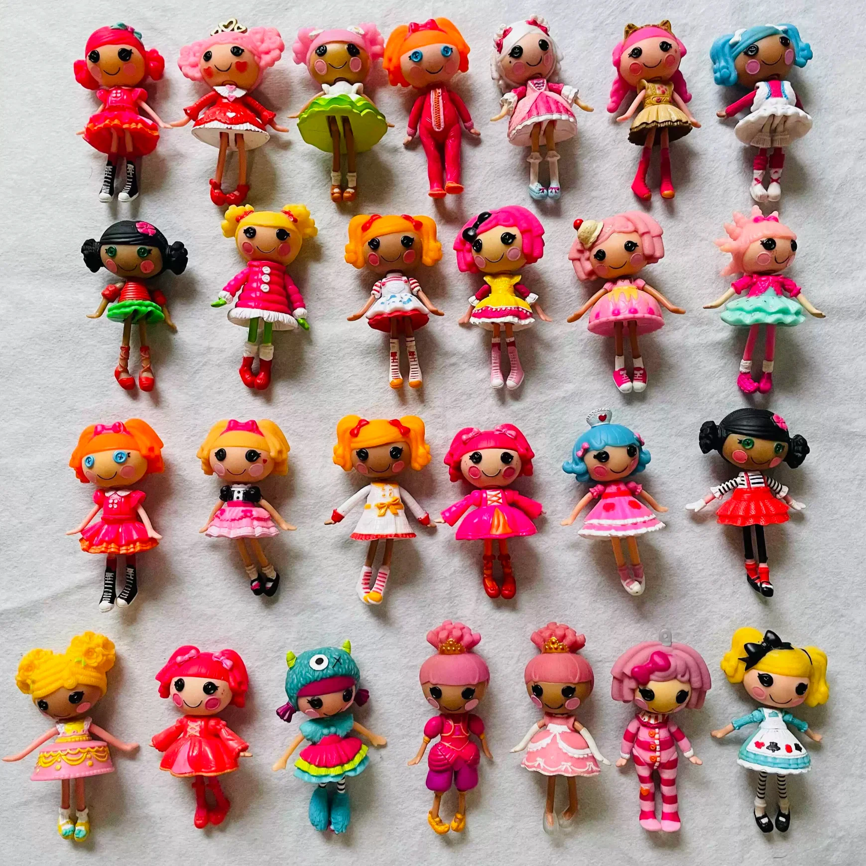 Original Design  Pvc Toys Lalaloopsy Dolls Holiday Girl's Gift Little Sister Multiple Style 8-10CM