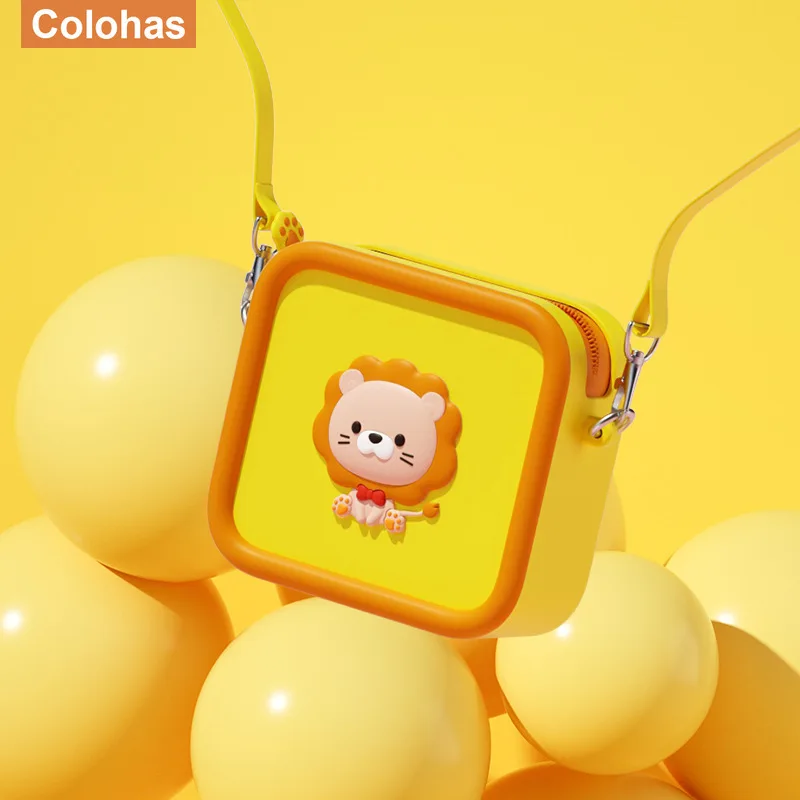 Mini Camera Bag Camera Storage Bag Kids Tide Satchel Cartoon Crossbody Bag for Toddler Coin Purse Outdoor Cases Shoulder