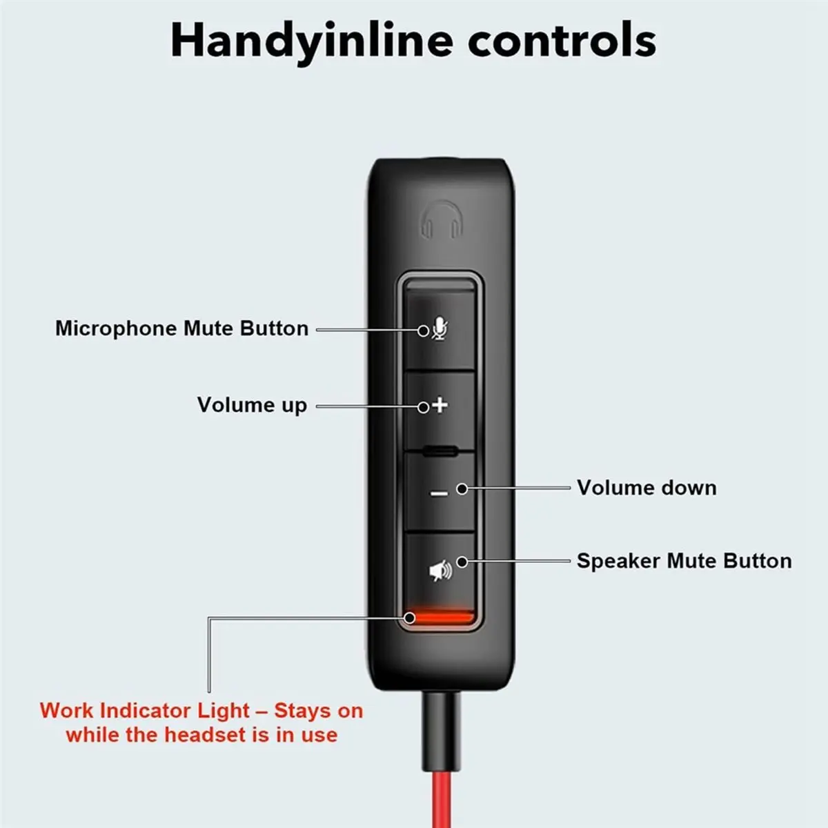 618 Mega Sale USB Headset with Mic for PC Computer Laptop 3.5mm Headphones with Noise Cancelling Microphone for Home